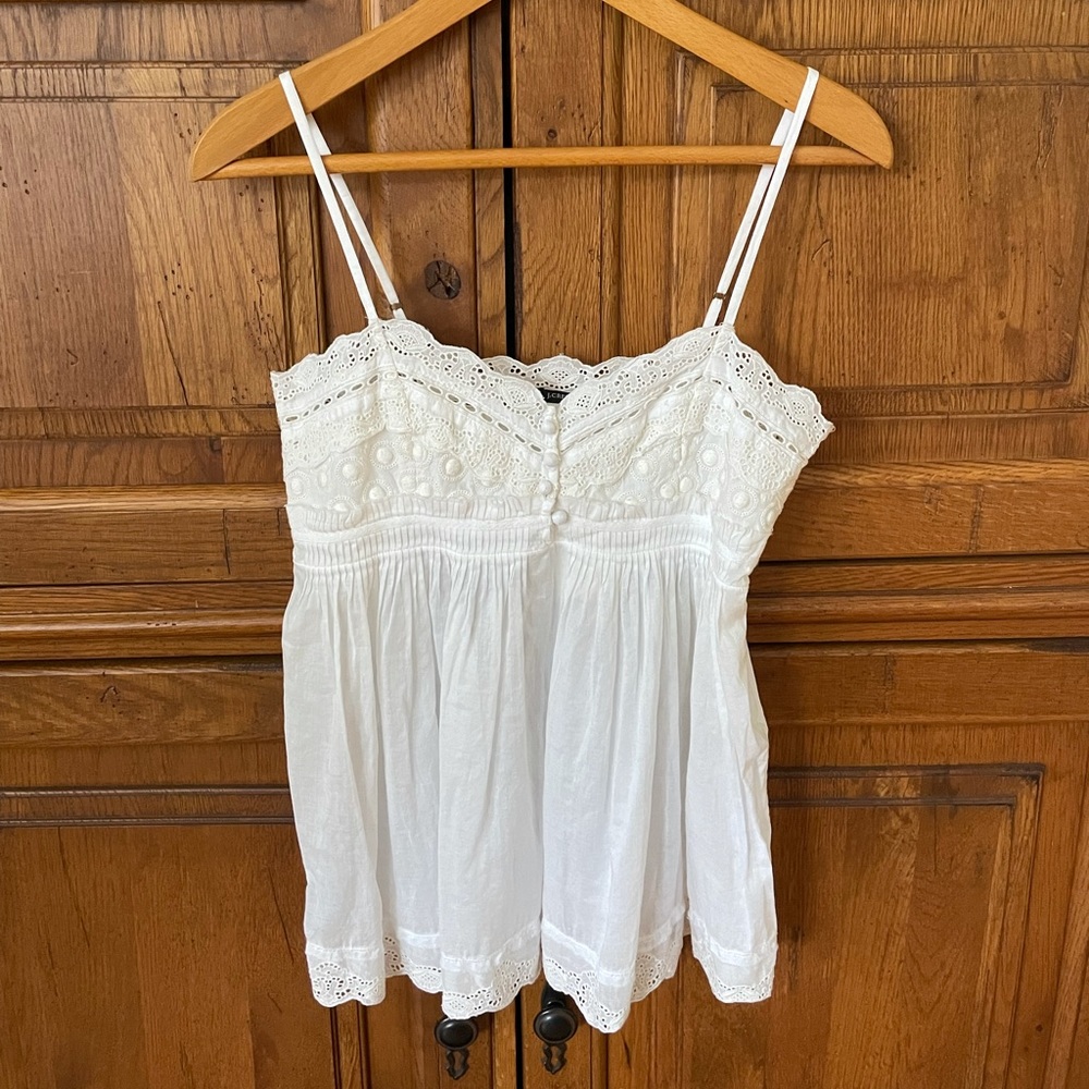 JCrew Eyelet Camisole
